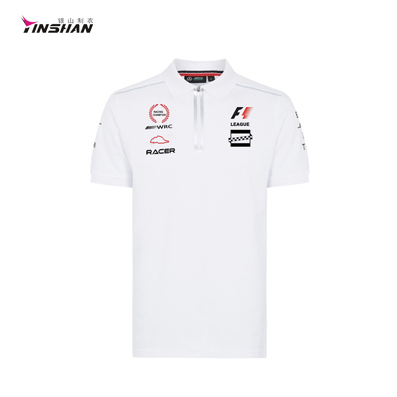 Embroidery Customized Racing Polo Shirt