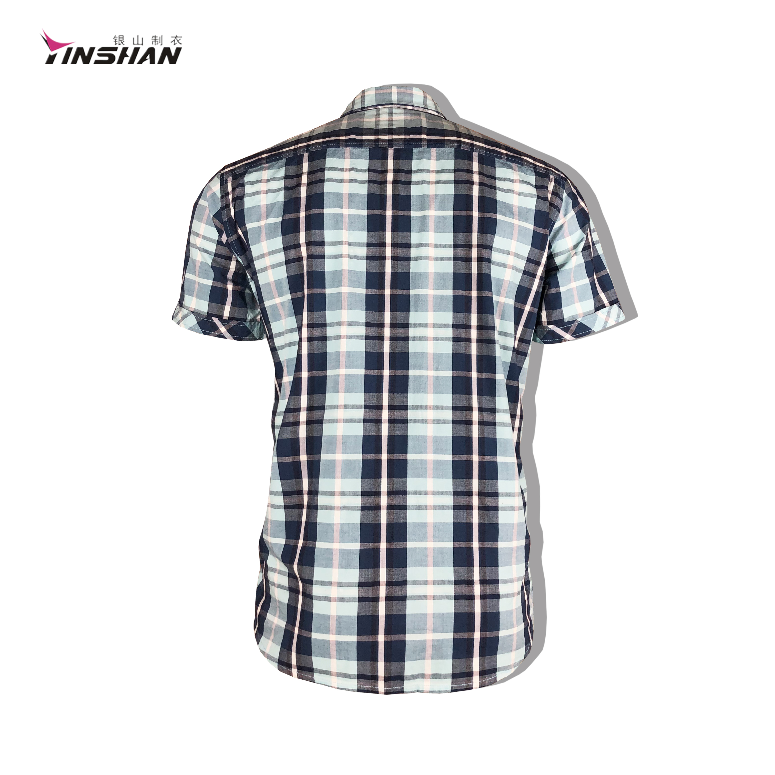 Men's Striped Shirt Slim Fit Casual
