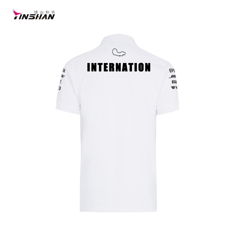 Racing T-shirt Custom Embroidered 