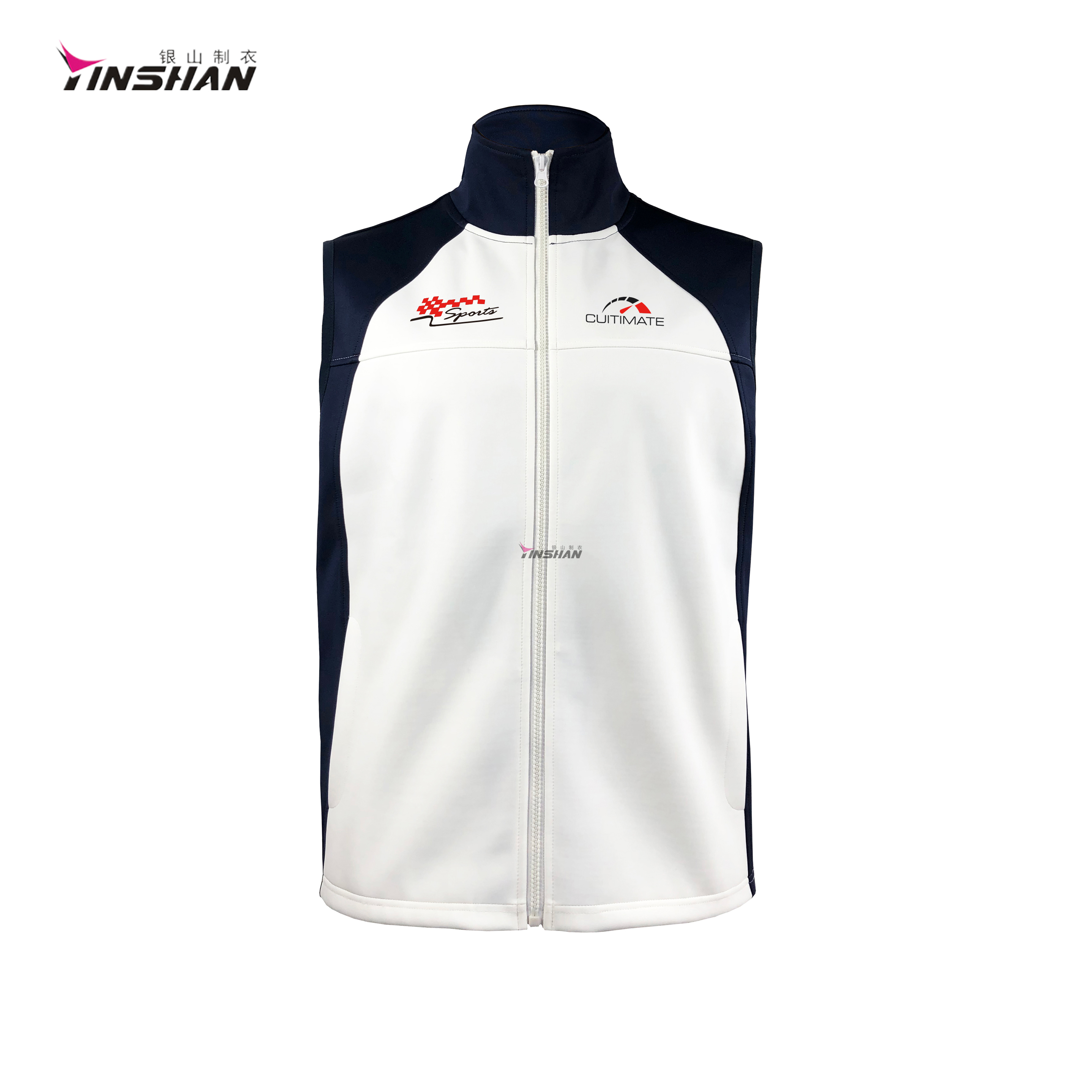 Embroidery Logo Custom Vest Maker
