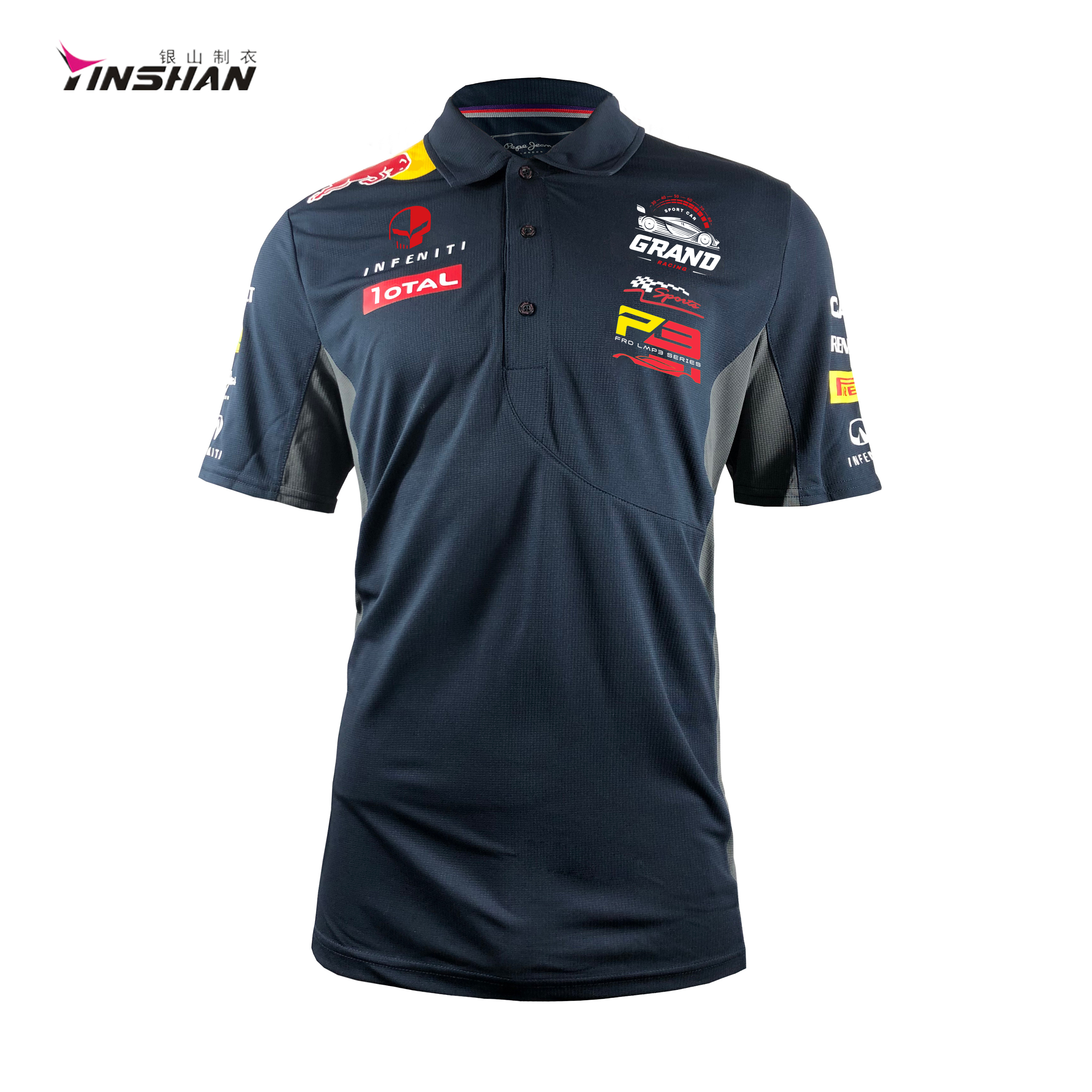Customized Motorcycle Sports Polo Shirt - Yinshan Sportswear