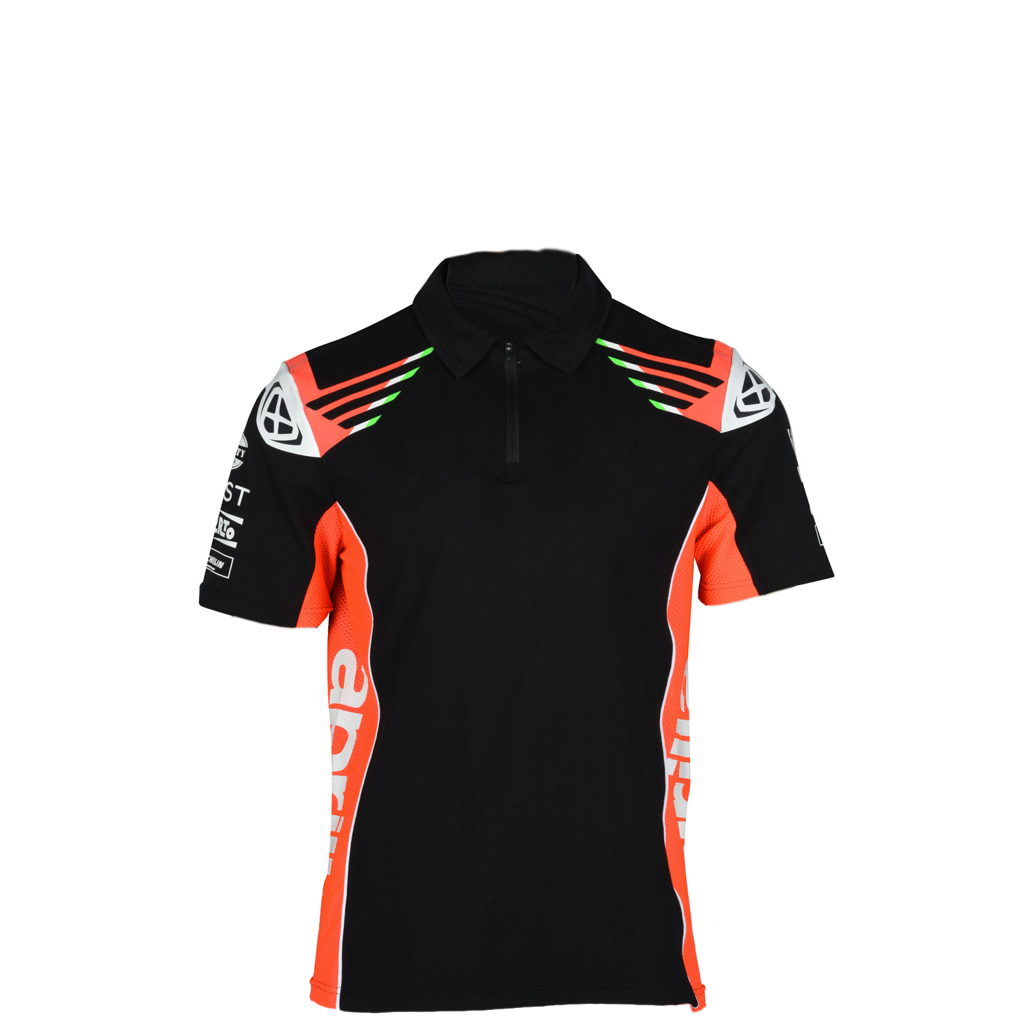 Customized Logo Design Cotton Sports Polo Shirt with Front Printing for Men